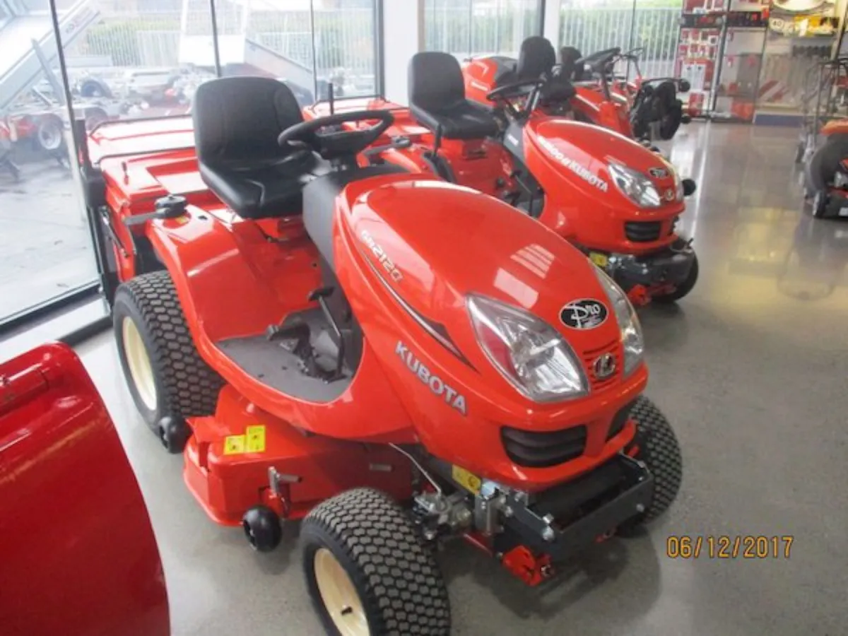 Kubota husqvarna stiga lawnmowers - Image 2