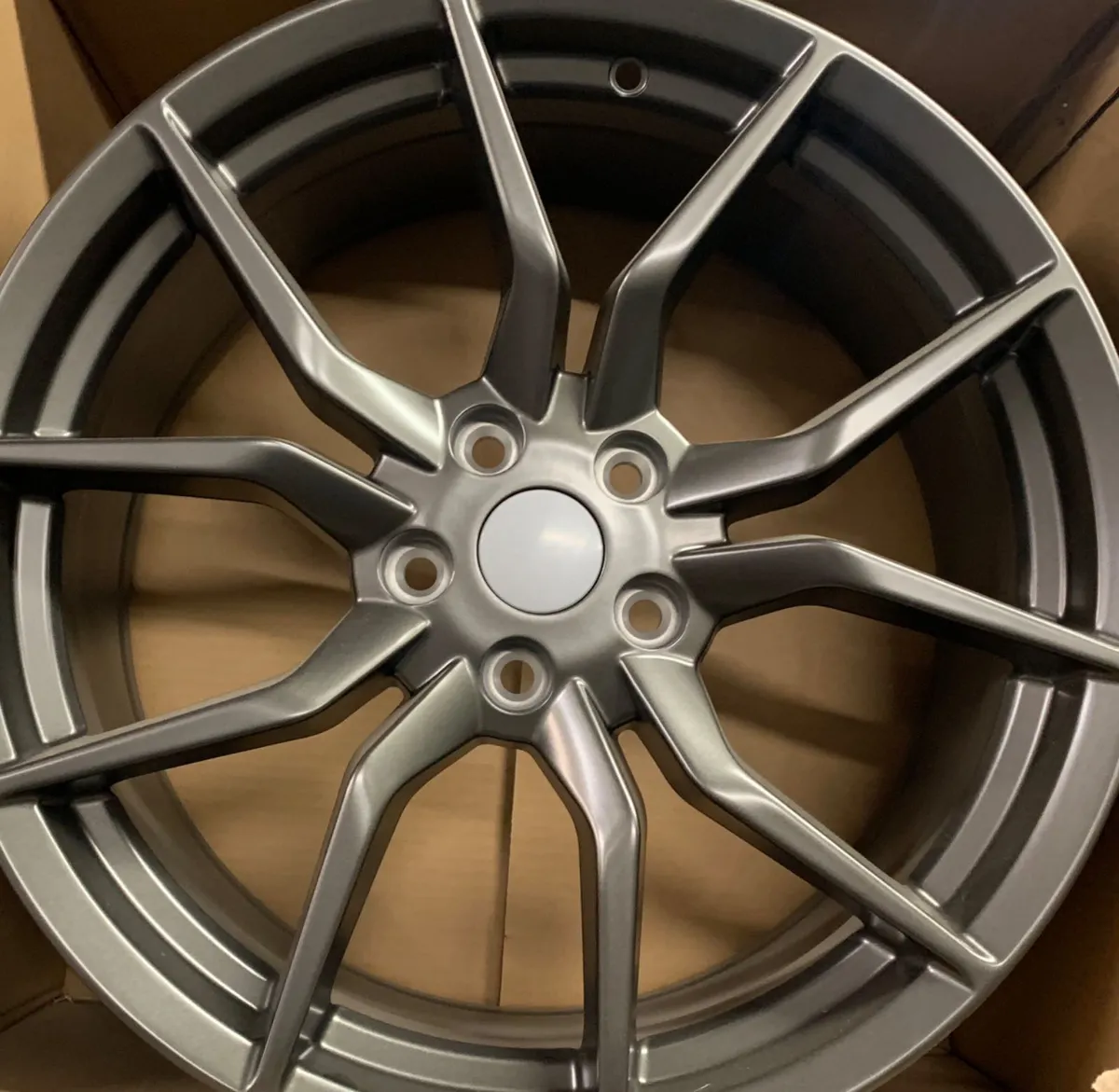 18” ford alloys 5x108 grey