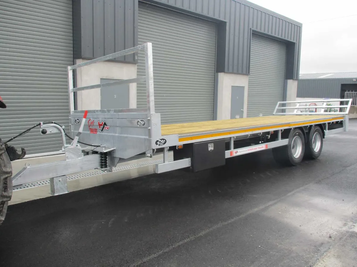 Hudson 25 ft bale trailer - Image 1