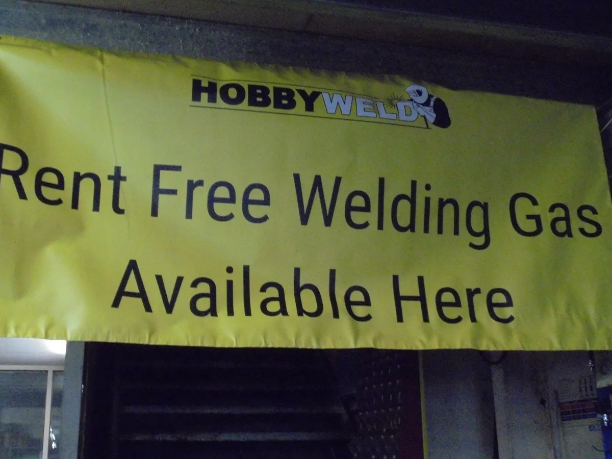 Rent free welding gas - Image 2