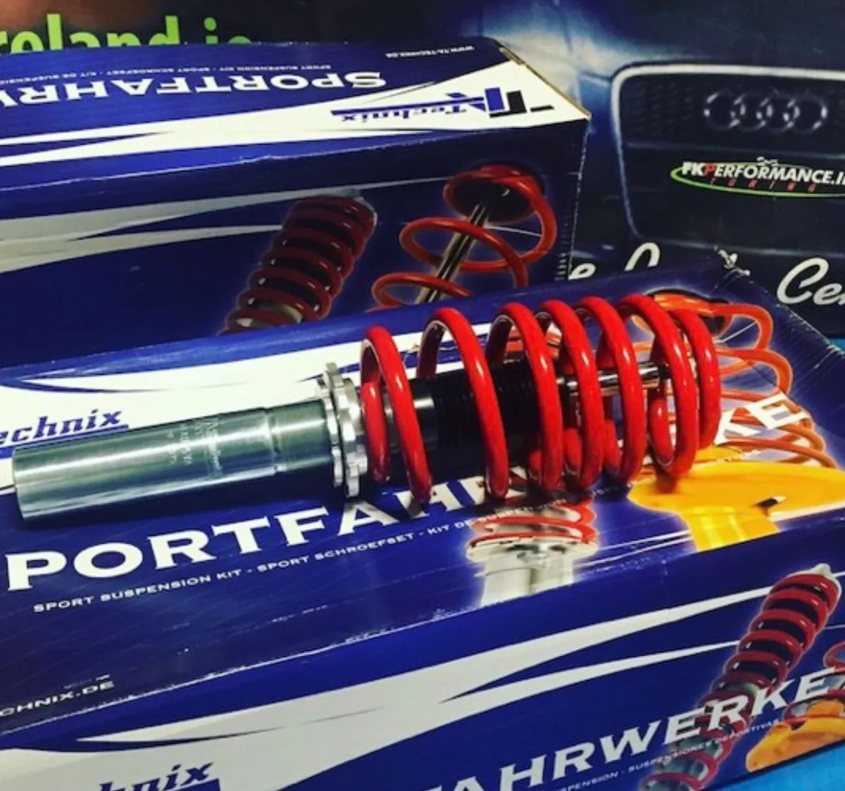 Brand new coilover suspension delivered - Image 1