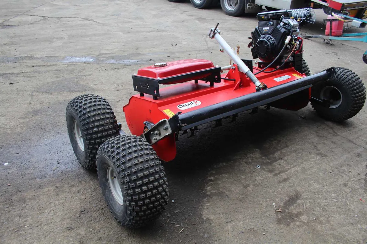 5ft Power Shredder - Quad-X ATV MULCHER twin wheel