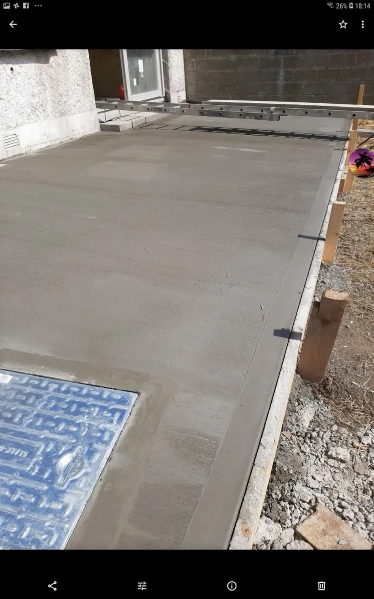 Concrete driveways-, floors,- yards- footpaths ect - Image 3