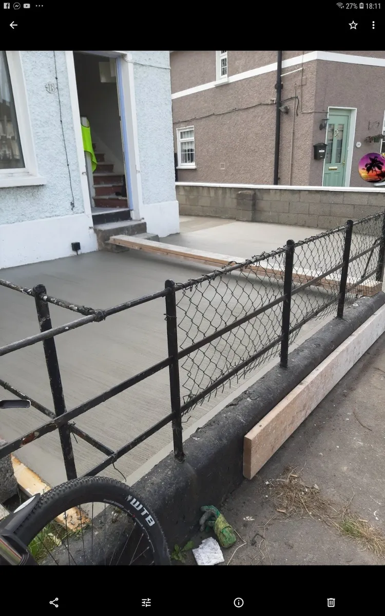 Concrete driveways-, floors,- yards- footpaths ect - Image 1