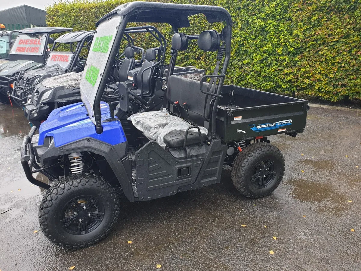 Quadzilla E-UTV Electric 2 wheel drive - Image 3