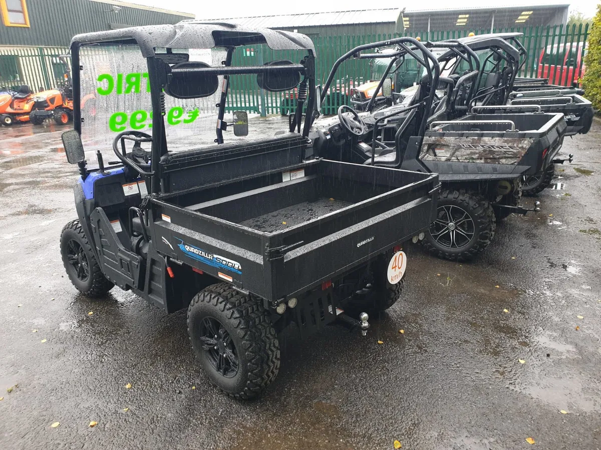 Quadzilla E-UTV Electric 2 wheel drive - Image 4