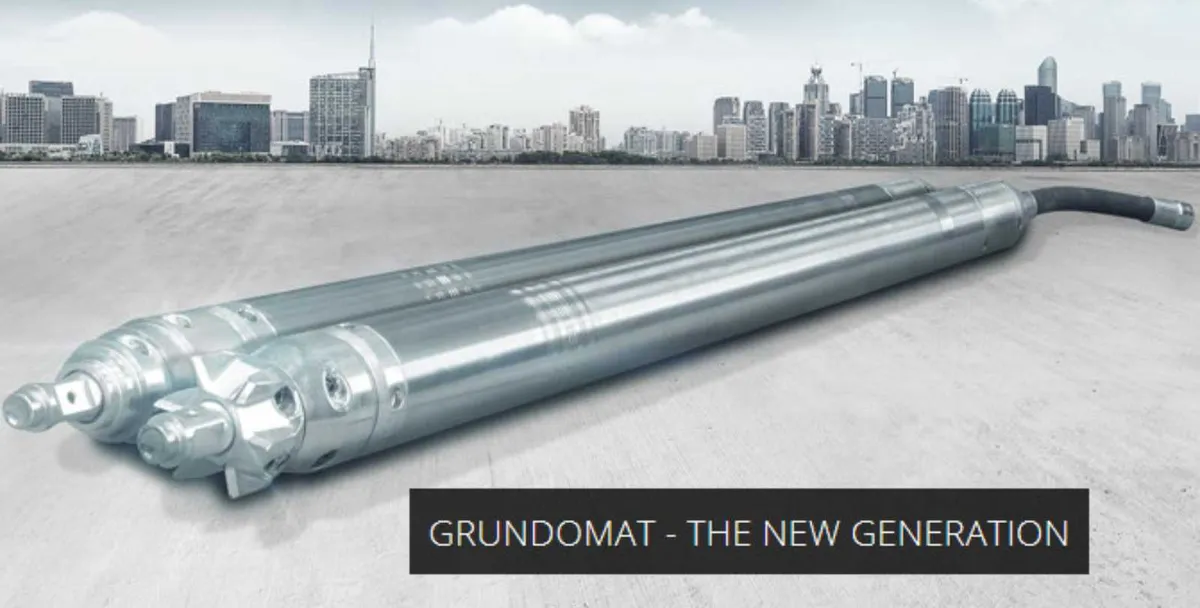 GRUNDOMAT-The crowning glory of soil displacement