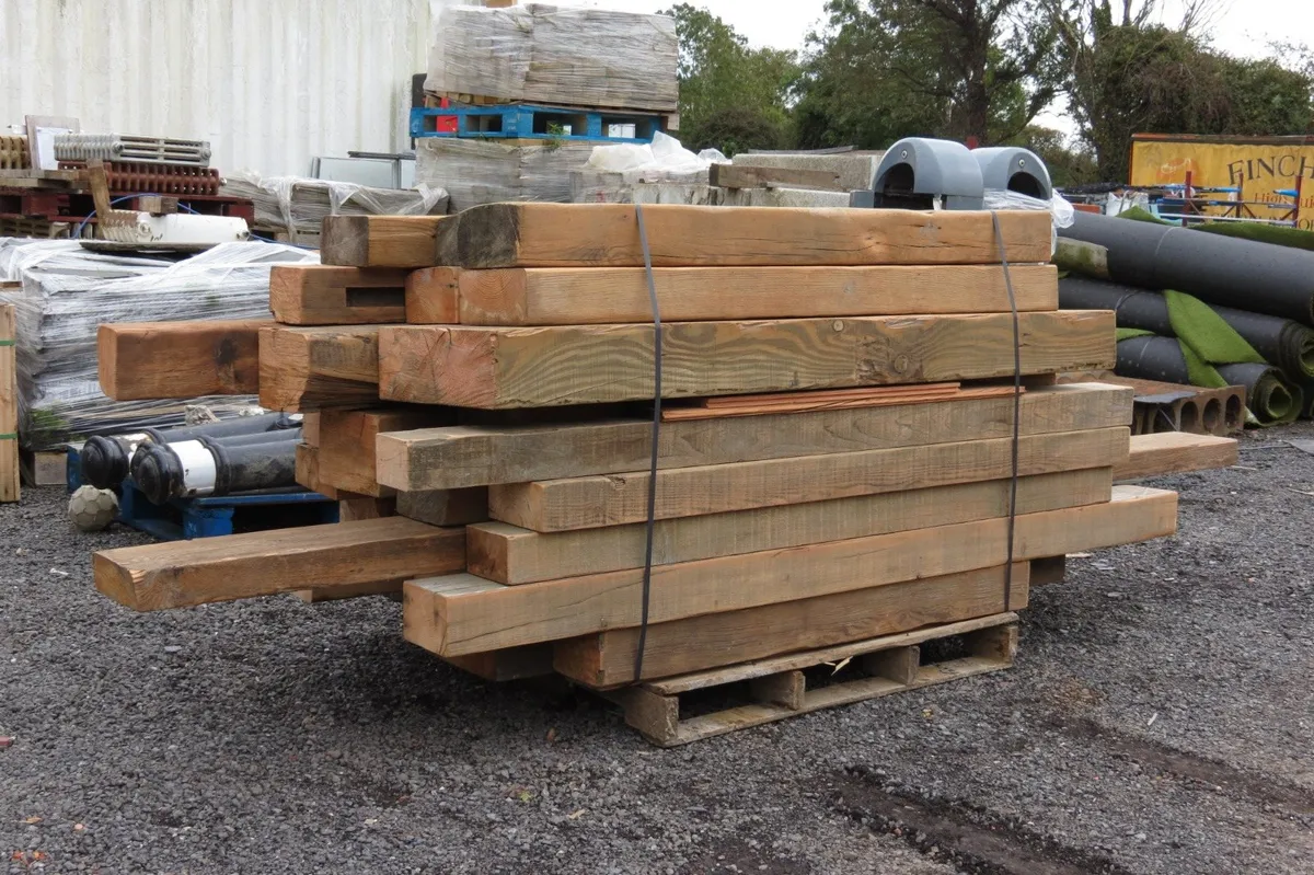 Mantle Beams Oak, Pine, Beech, - Image 1