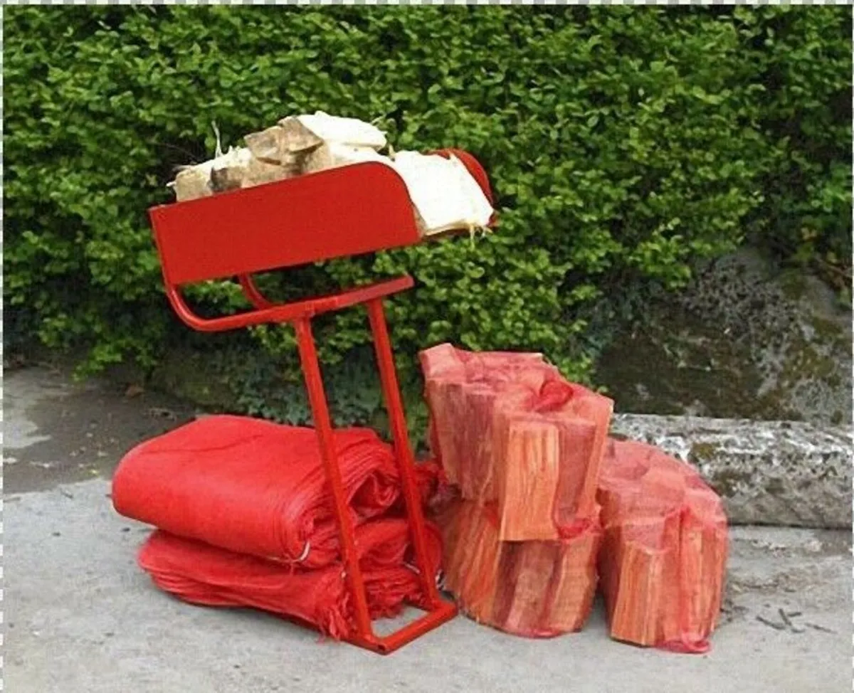 Firewood Log Bagger/logbagger log bagging tray - Image 1