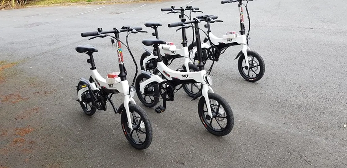 SXT Folding Electric bike (DELIVERY-ALSO SCOOTERS) - Image 1