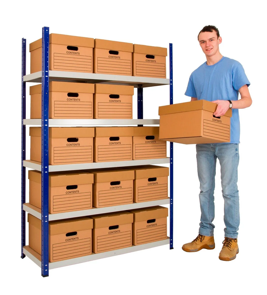 Container Shelving from €40 + vat