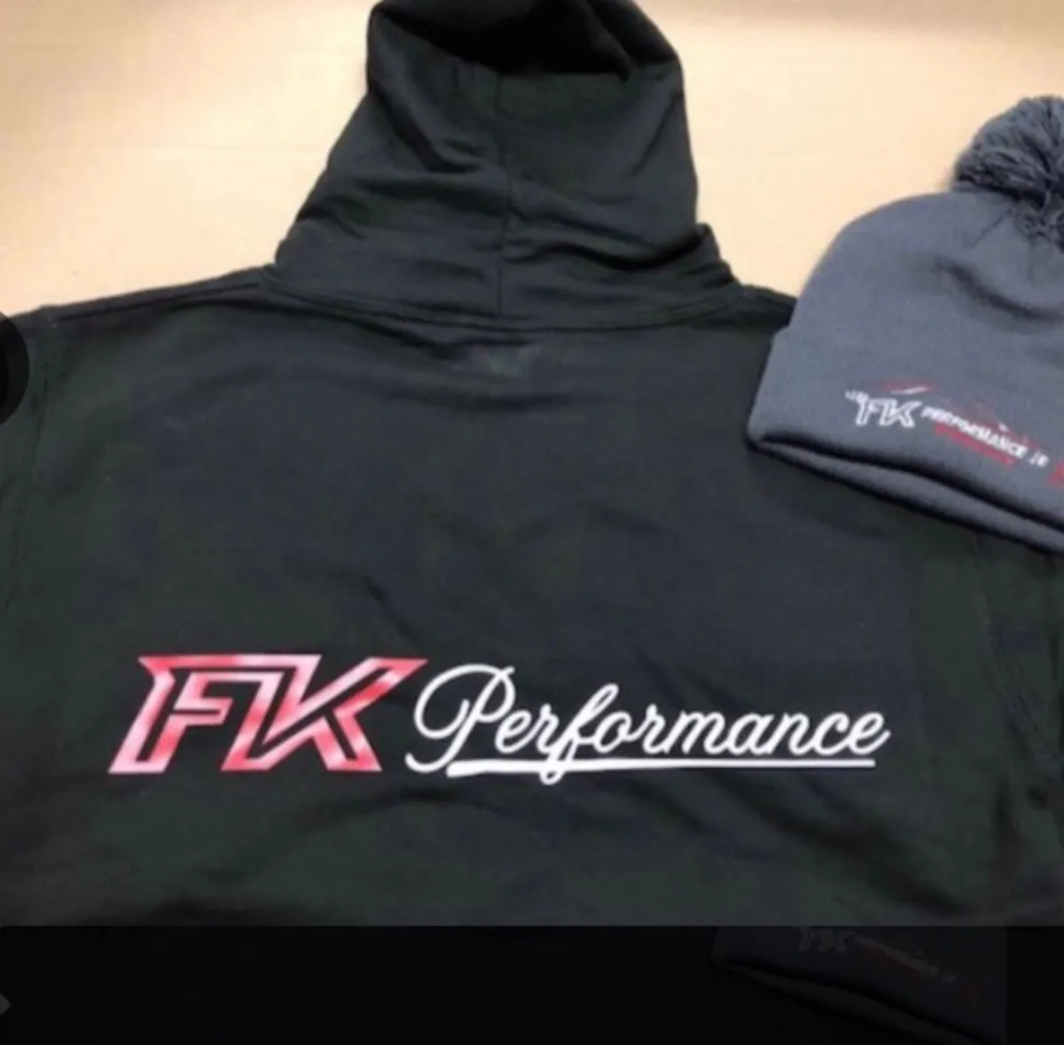 Fk hoody & beanie hats - Image 1