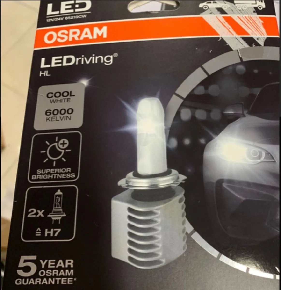 Genuine osram led headlight upgrades - Image 1