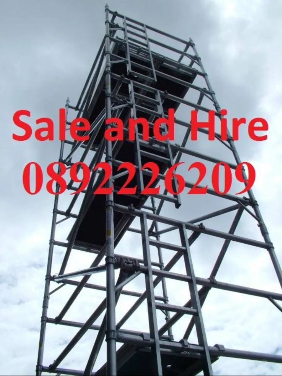 BoSS aluminium scaffolding tower - Image 1