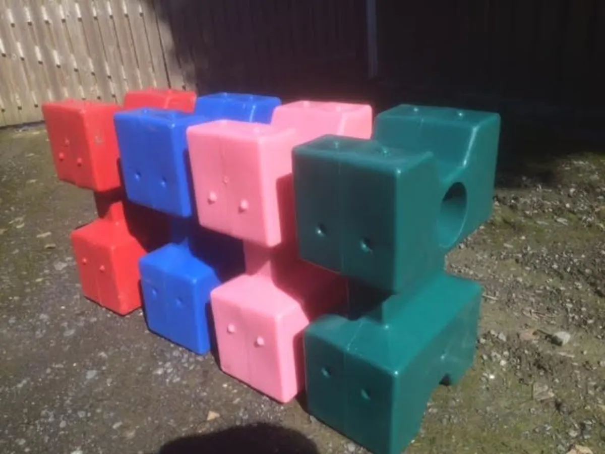 Plastic Jump Blocks and plastic horse jumps - Image 3