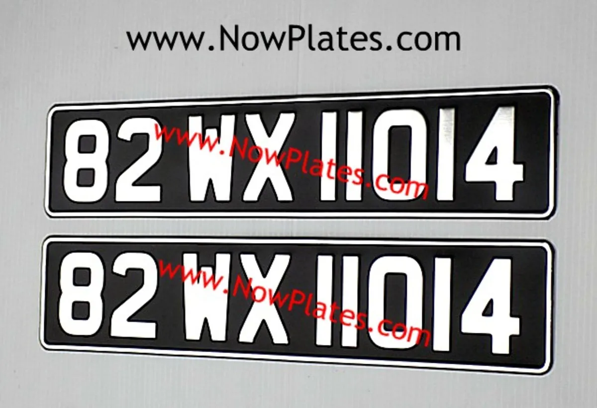 Vintage Number Plates at NowPlates.com - Image 1
