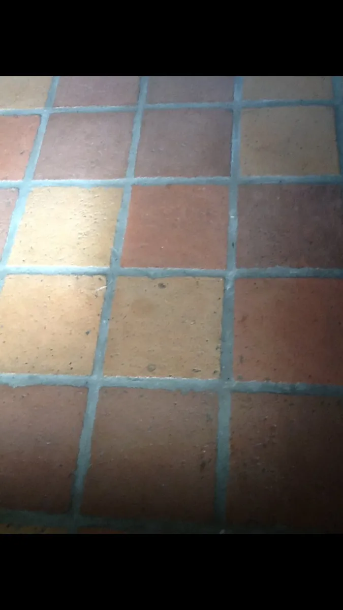 Old World Look Terracotta floor tiles