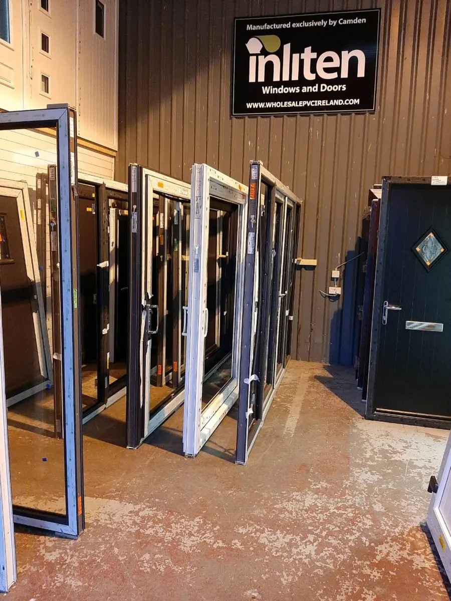 Pvc BLACK  PATIO DOORS IN STOCK W23F6C1 WPVC LTD - Image 3