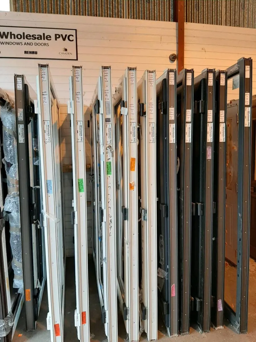 Pvc BLACK  PATIO DOORS IN STOCK W23F6C1 WPVC LTD - Image 4