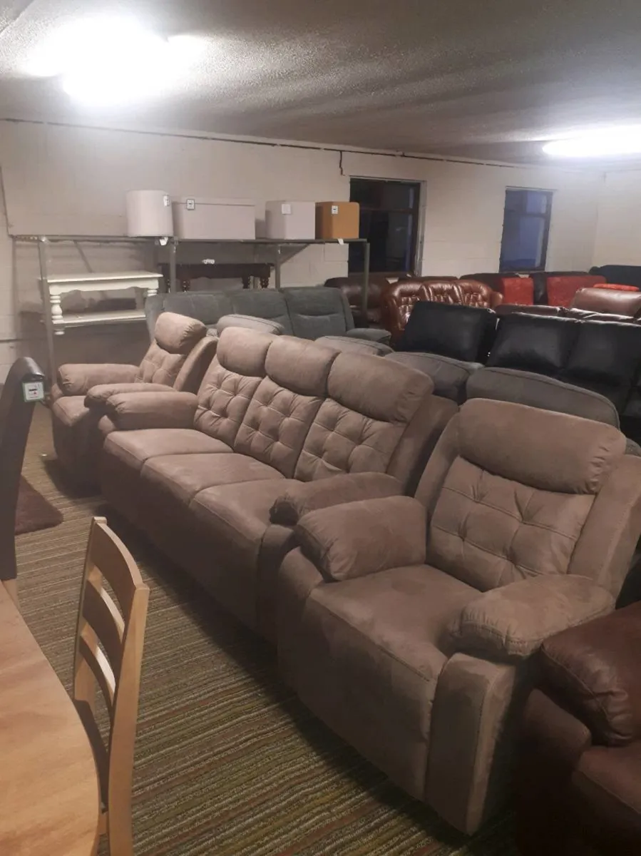 Sofas single double three seater - Image 2