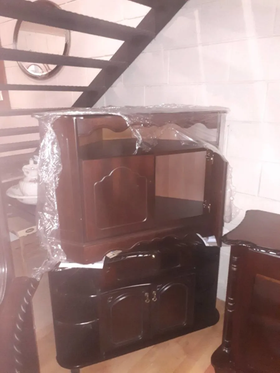 Solid mahogany furniture set - Image 2