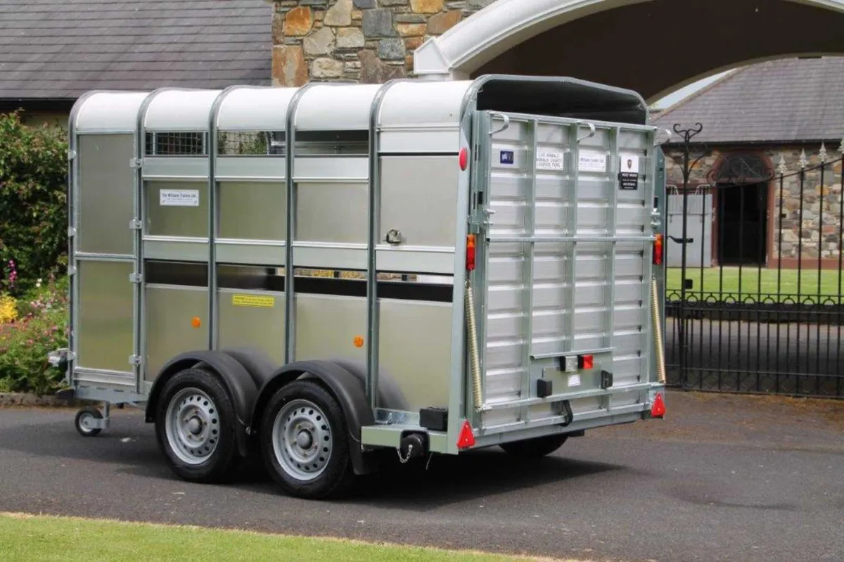 New TA510 10' x 5'10' Ifor Williams Cattle Trailer - Image 1