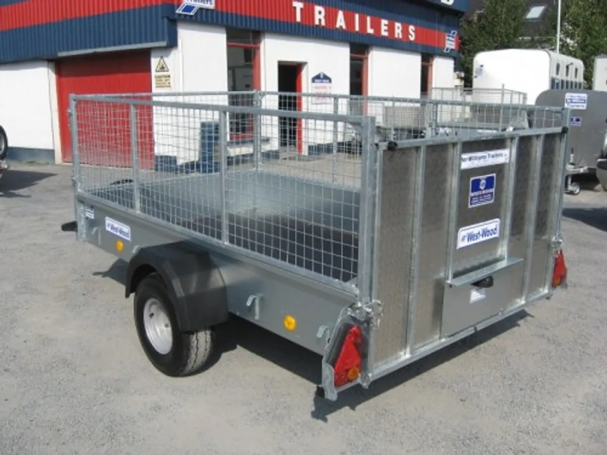 New P8e 8'2" x 4'9" Ifor Williams Unbraked - Image 2