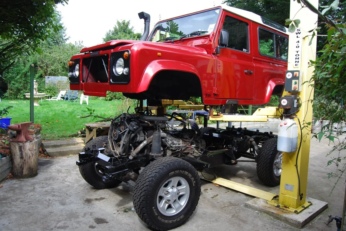 Land Rover Defender Chassis - New Galvanised - Image 3