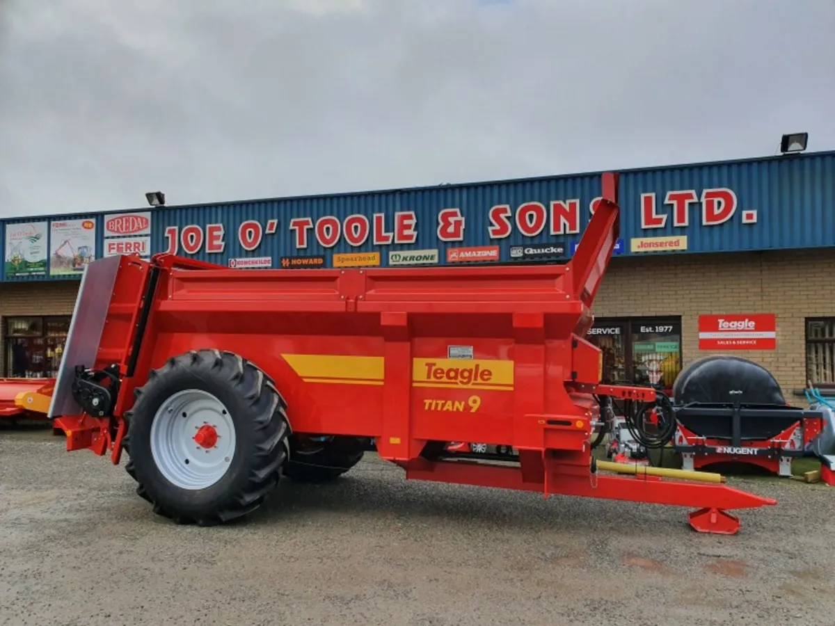 New Teagle Titan 9 In Stock 9 to 11 Tonne - Image 1