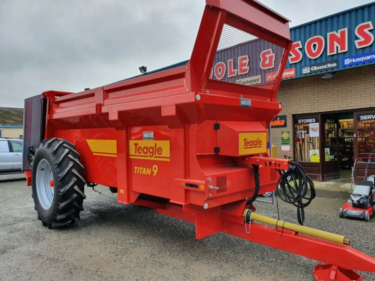 New Teagle Titan 9 In Stock 9 to 11 Tonne - Image 2