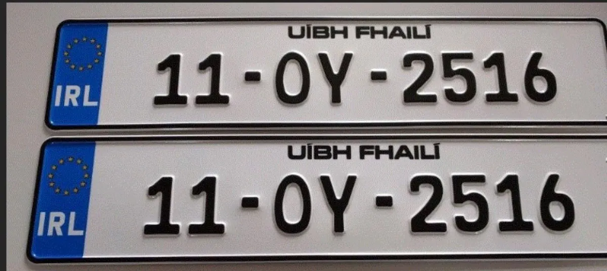 New mini font German plates