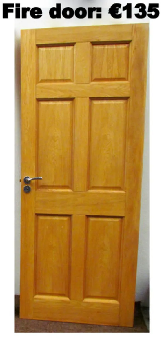 Oak doors, fire doors & solid oak doors - Image 1