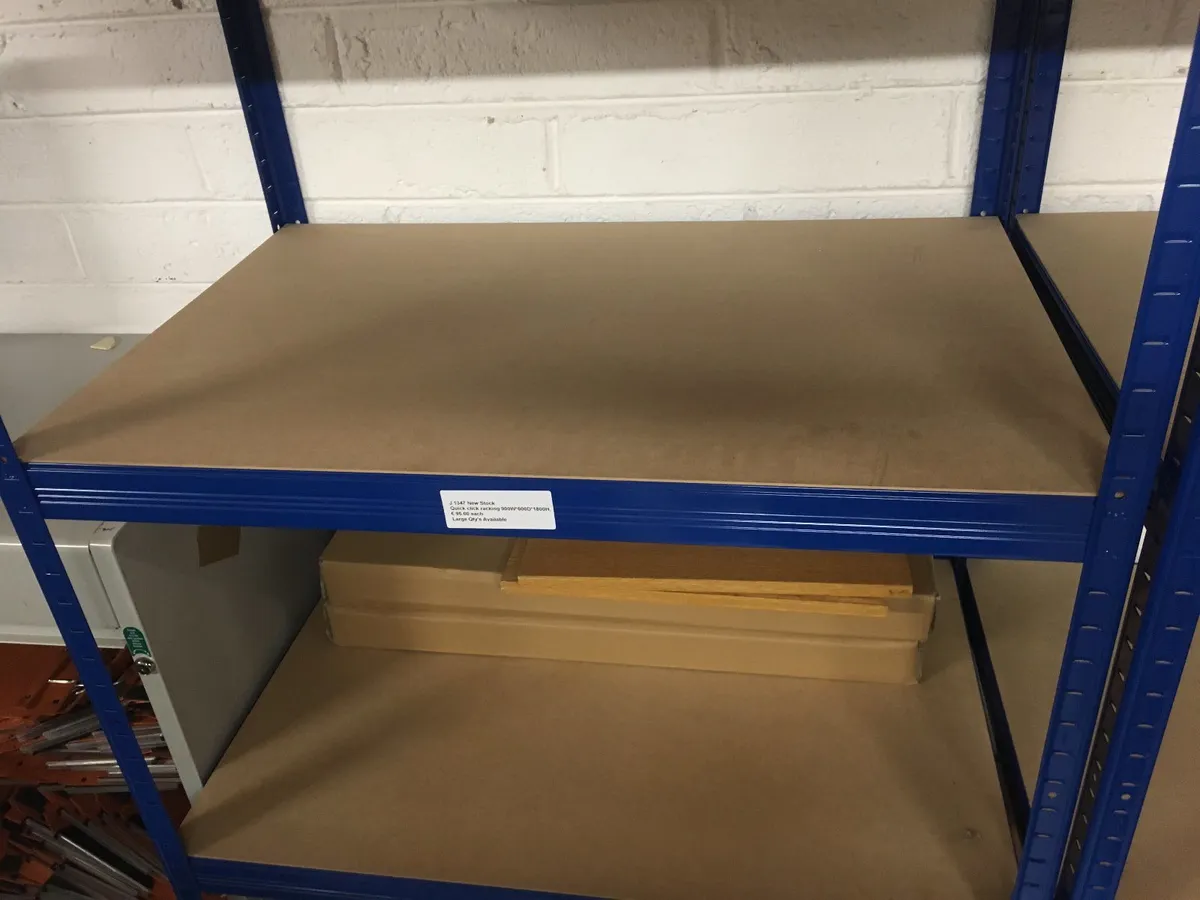 OFFICE FURNITURE NEW QUICK CLICK RACKING @ CJM - Image 4