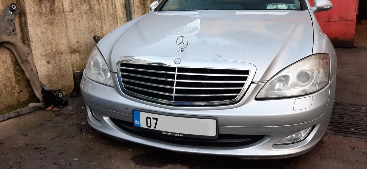 MERCEDES S 320CDI 2007 DIESEL BREAKING  FOR PARTS - Image 1