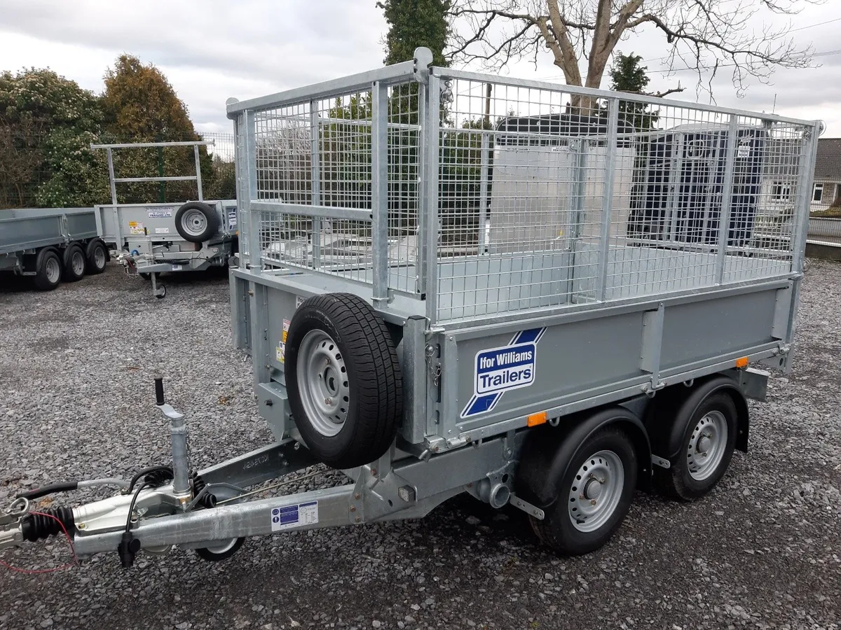 8' x 5'  IFOR WILLIAMS  ELECTRIC  TIPPER TRAILER - Image 3