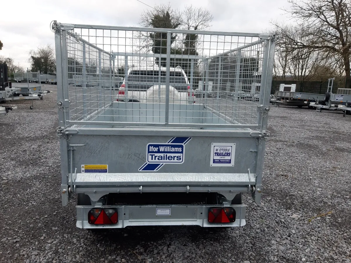 8' x 5'  IFOR WILLIAMS  ELECTRIC  TIPPER TRAILER - Image 4