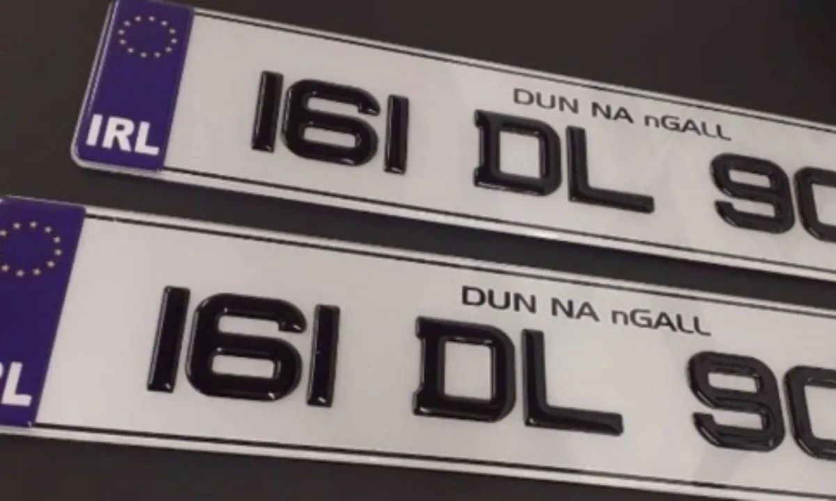 Ultimate gel number plates delivered - Image 1