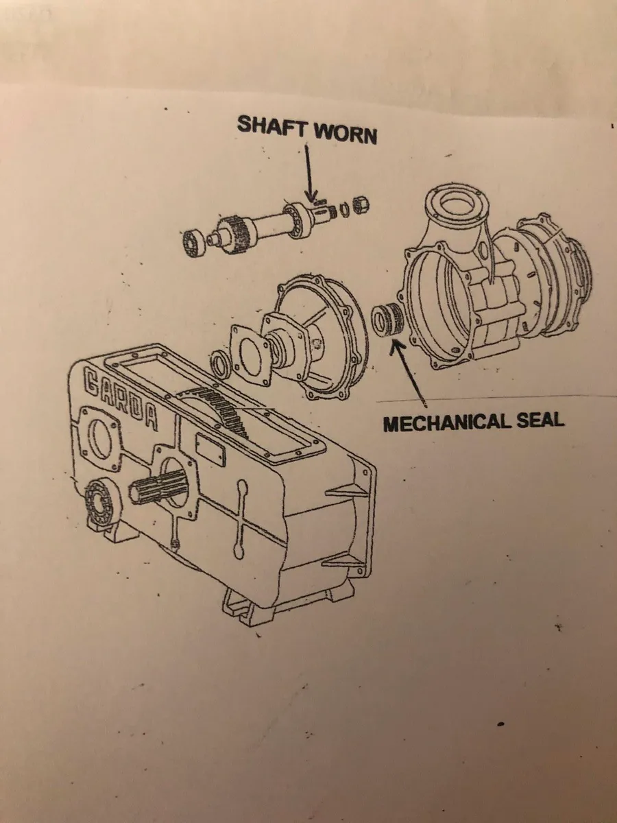 RAIN GUN PUMP EXPENSIVE MECHANICAL SEAL FAILURE - Image 1