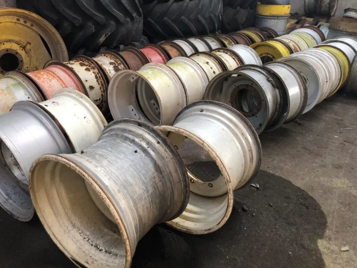 Large Selection of New & Used Tractor Rims - Image 1