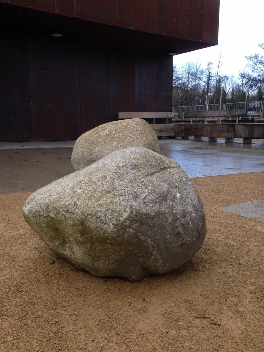 Playground Glacial Boulders in Granite / Limestone