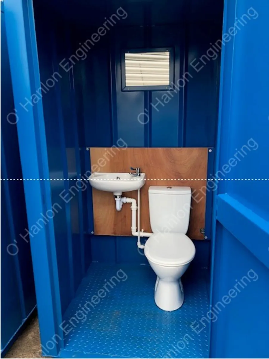Portable Steel Toilet/ Site Toilet - Image 1