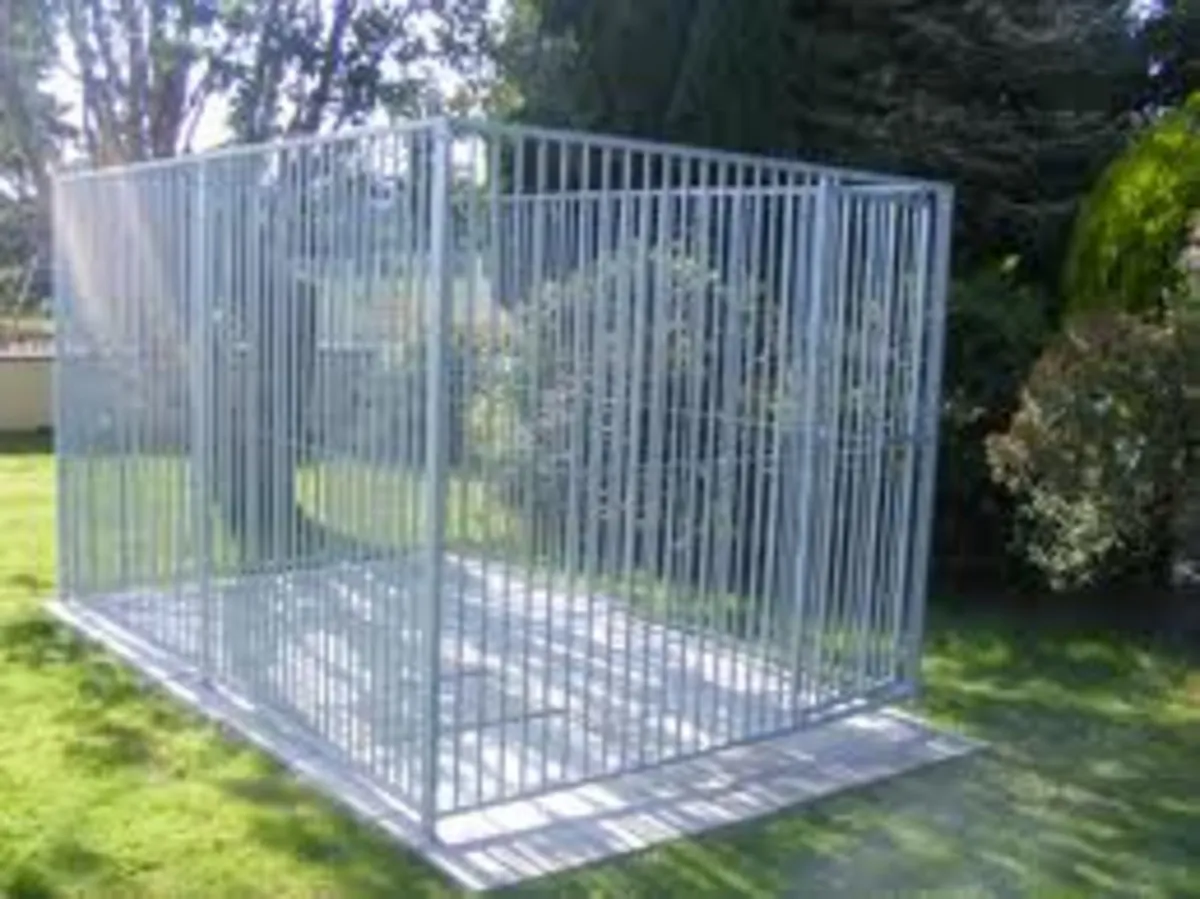 Dog Enclosures and Dog House - Image 1