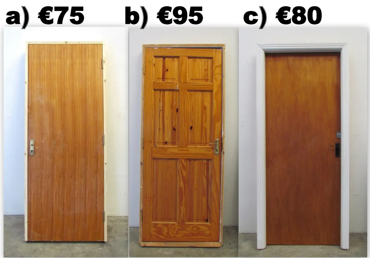 Doors with deals frames for sale