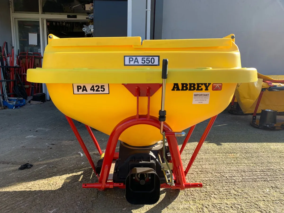 New Abbey PA550 Fertiliser Spreader - Image 1