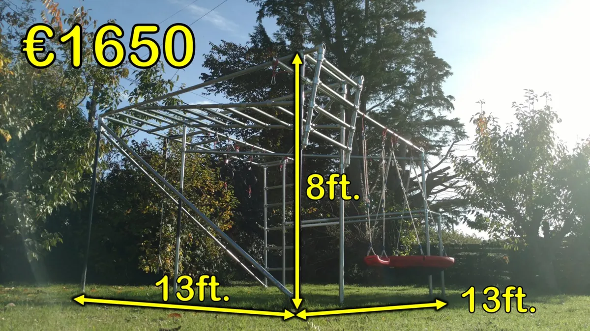 FEBI Family Climbing Frame and Exercise Bars - Image 1