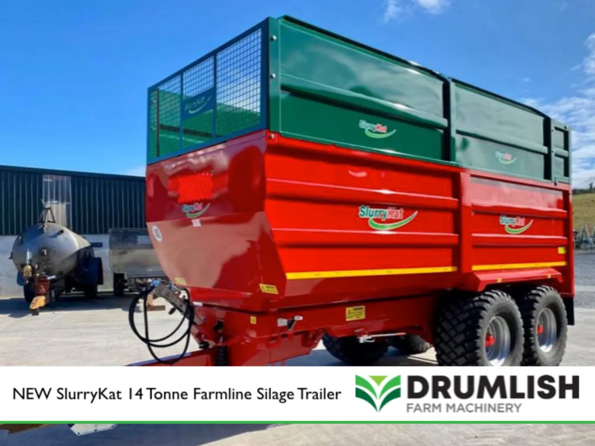 SlurryKat 14 Tonne Farmline Silage & Grain Trailer - Image 2