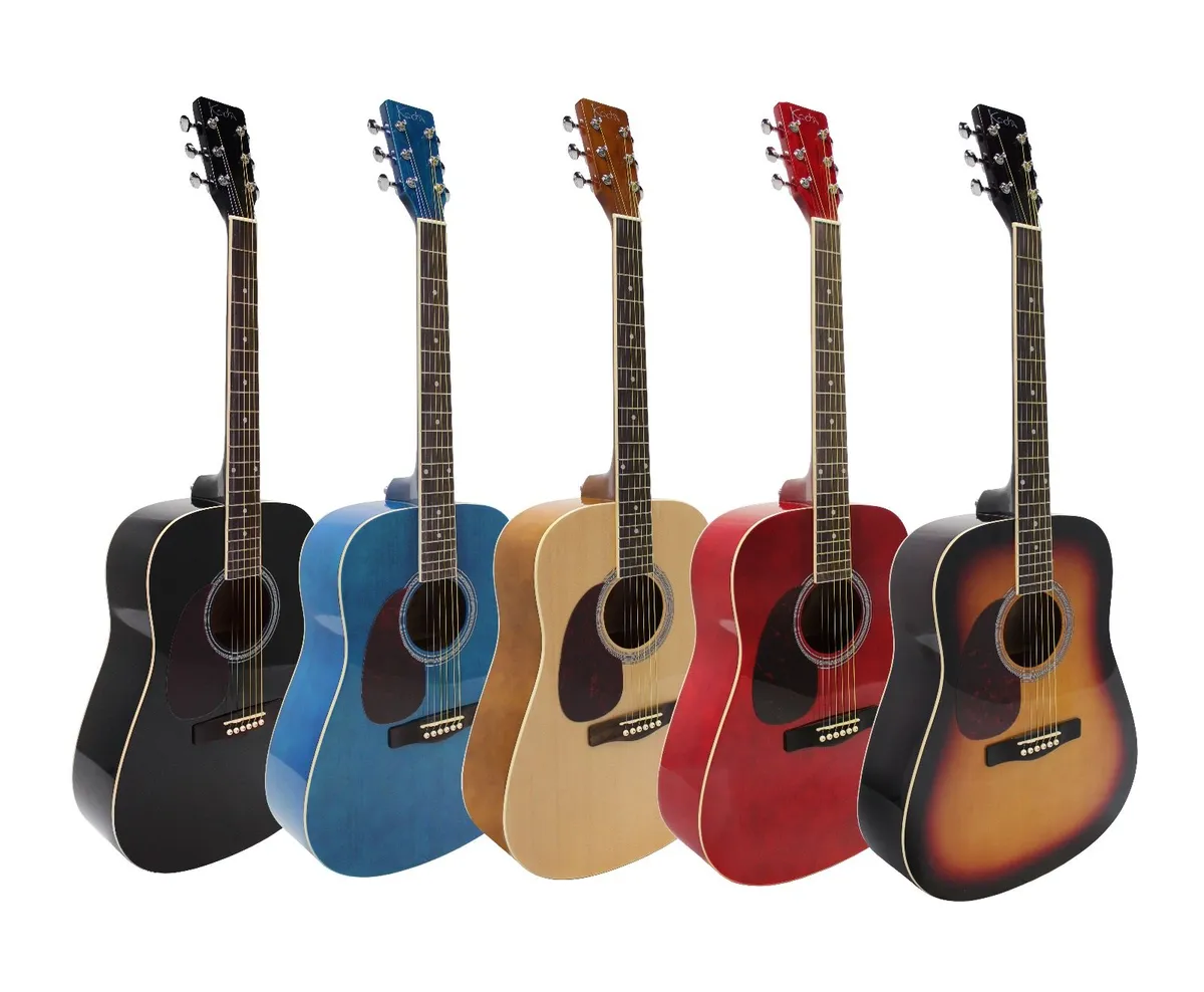 Left hand Guitar Beginner Pack - Full Size Guitar - Image 1