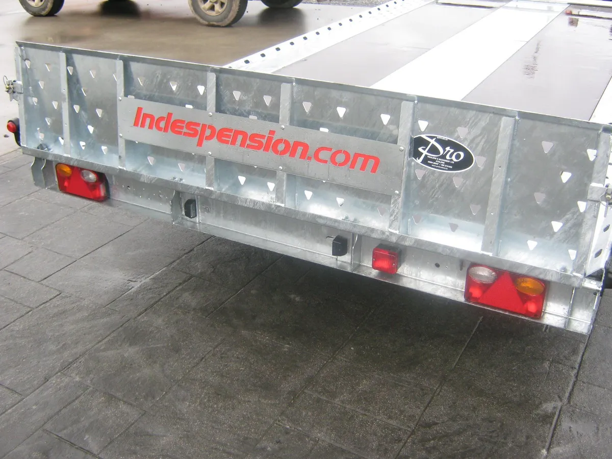 indespension car transporter tilt  trailer - Image 2