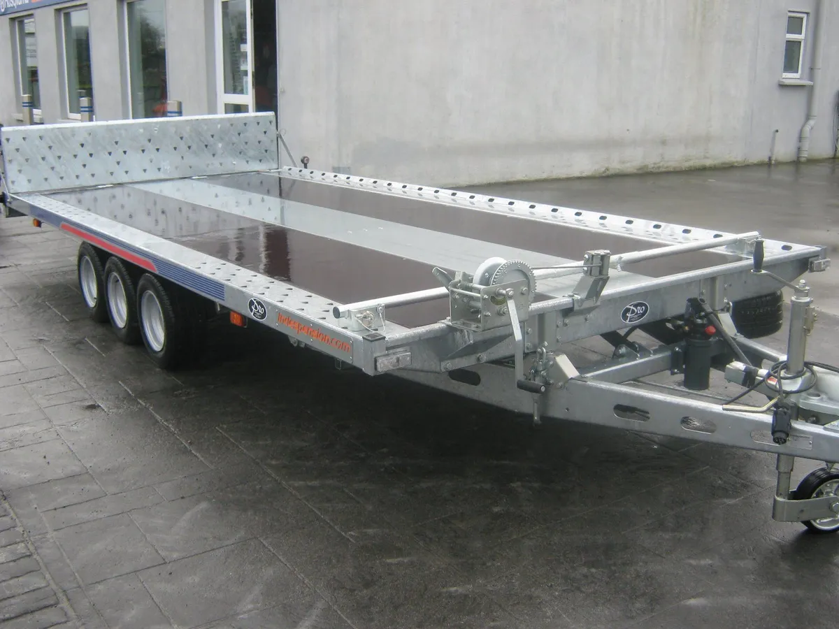 indespension car transporter tilt  trailer - Image 3