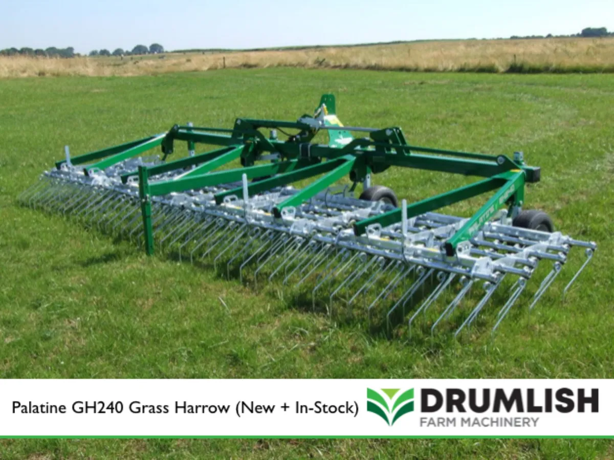 New 6-Meter Palatine Grass Harrow GH240 (In-Stock) - Image 3